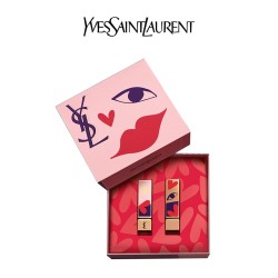 YVES SAINT LAURENT 圣罗兰 红唇啵普口红 2支装