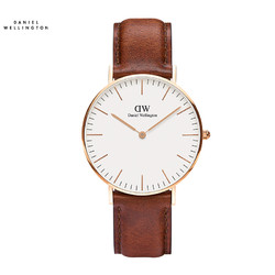 Daniel Wellington 丹尼尔惠灵顿 DW00100035 时尚超薄男表石英表