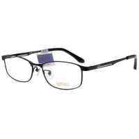 SEIKO 精工 H01121-112 全框钛材眼镜框+依视路1.56非球钻晶A4