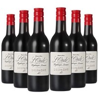 法国原瓶进口 迪斯潘家族小支酒蒙佩奇系列 小波纹干红葡萄酒187ml*6支装