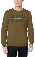 Scotch & Soda 男士徽标文字运动衫