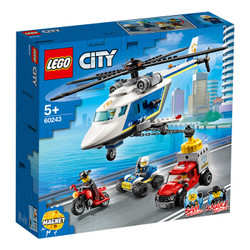 LEGO 乐高 城市组 60243 警用直升机大追击 +凑单品