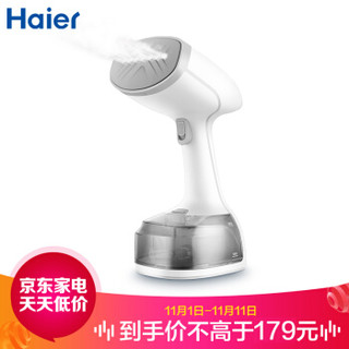 海尔（Haier）蒸汽挂烫机 家用手持式 干湿双烫电熨斗HY-GW2301
