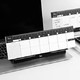 fizz 飞兹 多功能可撕创意日历 自填式办公桌面小台历 黑色