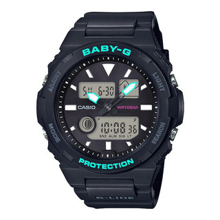 考拉海购黑卡会员：CASIO 卡西欧 BABY-G系列 BAX-100-1APR 女款运动手表
