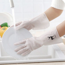 HAGGIS 半透明厨房洗碗手套 3双装