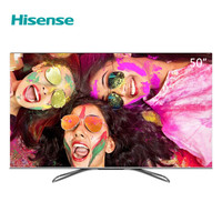 海信（Hisense）HZ50U7E 50英寸 4K超高清 ULED超画质 全面屏AI智能液晶电视