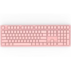 iKBC W210 2.4G无线 机械键盘 Cherry茶轴 粉色