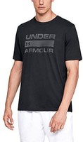 Under Armour 安德玛 Team Issue Wordmark SS 男士T恤，带图案设计，宽松运动和健身上衣