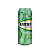 BREEZER 冰锐 朗姆预调鸡尾酒 3度 洋酒 青柠味 330ml/罐