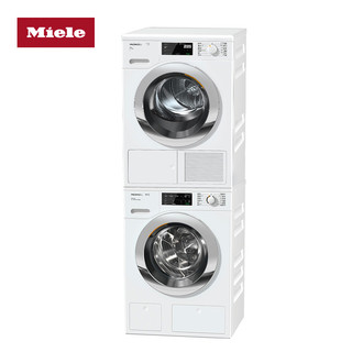 德国美诺Miele 洗衣机WCK660+热泵烘干机干衣机TCK120洗烘套装9KG