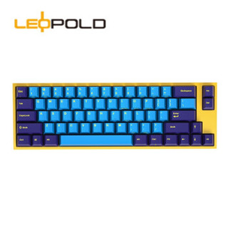 利奥博德 Leopold FC660M OE 加厚PBT二色成型键帽 66键 迷你型 机械键盘 Parrot 【OE】 红轴