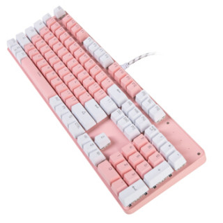 【灵蛇键盘】灵蛇(lingshe)机械键盘青轴 有线游戏机械键盘 吃鸡发光