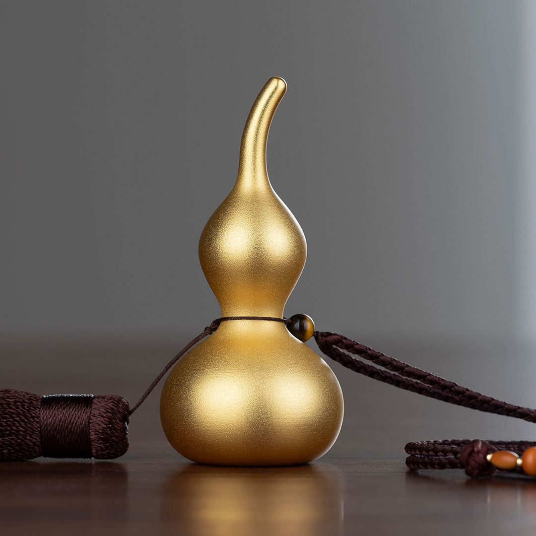 铜师傅铜葫芦系列好运铜葫芦7件