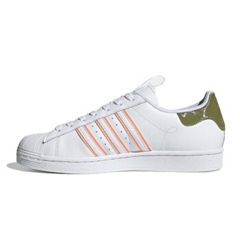 adidas 阿迪达斯 男女运动鞋 FW2857 白色/橄榄绿 36