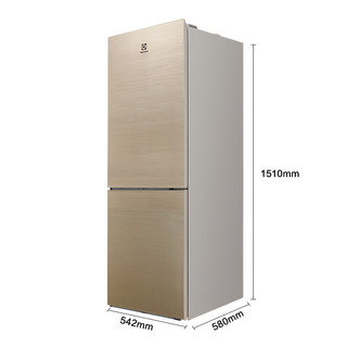 Electrolux 伊莱克斯 EBM1901GA 电冰箱 188L 梦幻金