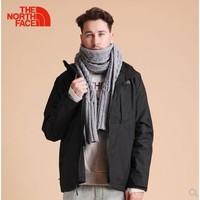 考拉海购黑卡会员：THE NORTH FACE 北面 2UC9 男士户外抓绒三合一冲锋衣