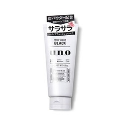 SHISEIDO 资生堂 UNO 吾诺 男士洗面奶 黑色控油祛痘款 130g