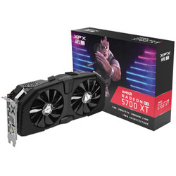 XFX 讯景 RX5700 XT 黑狼 游戏显卡