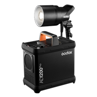 神牛AD1200PRO KIT外拍闪光灯电箱套装1200w高速同步TTL单反相机适用佳能尼康索尼摄影 AD1200pro KIT标配