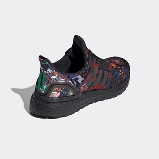 adidas 阿迪达斯 UltraBoost 20 中性跑鞋 FX3602 一号黑/一号黑/学院蓝 36