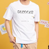 限尺码：PANCOAT PCATE172443M 男士字母印花短袖T恤