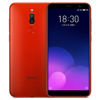 MEIZU 魅族 魅蓝 6T 4G手机 4GB+32GB 珊瑚红