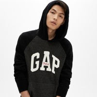 Gap 盖璞 474796 男装Logo徽标连帽衫