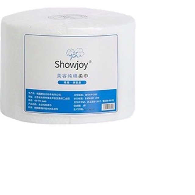 showjoy 纯棉加厚洗面巾 5卷