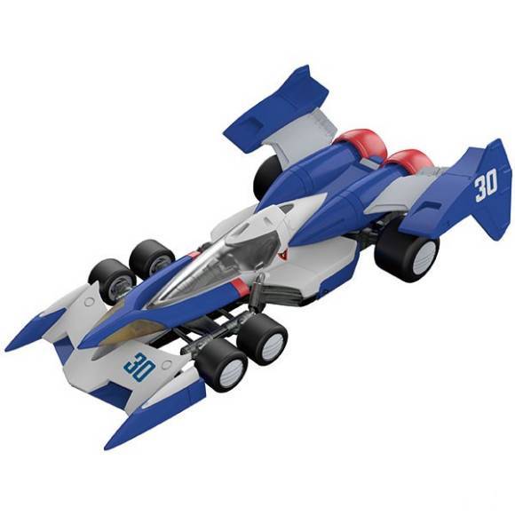 玩模总动员：MegaHouse 《高智能方程式赛车》系列 半完成拼装模型