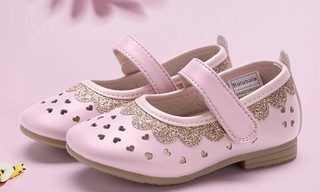 Balabala 巴拉巴拉 女童公主鞋 6310 粉色 19