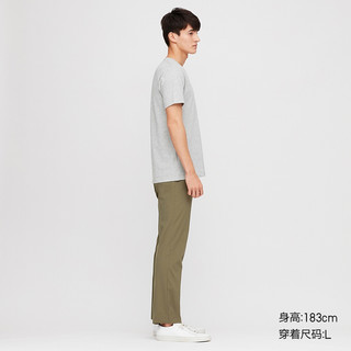 UNIQLO 优衣库 中性V领短袖T恤 427916 灰色 XS