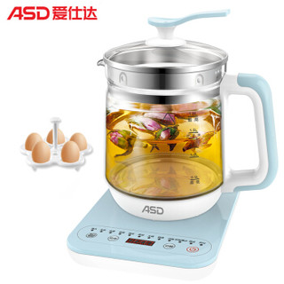 爱仕达（ASD）1.8L大容积养生壶 电水 壶电茶壶煮水壶煮茶器 加厚玻璃 AW-D18B810