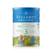 银联专享：Bellamy's 贝拉米 有机婴幼儿配方奶粉 3段 900g