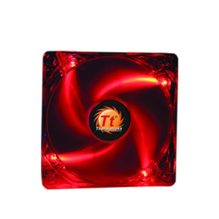 Thermaltake TT Pure 机箱风扇 12CM 红色