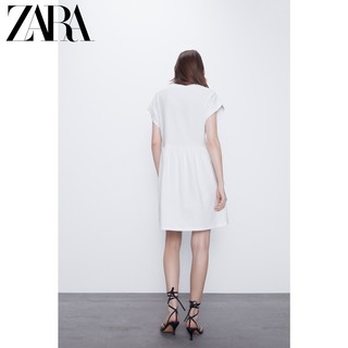 ZARA 00962330250 女士褶皱装饰连衣裙
