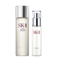 SK-II 神仙水230ml+美肤乳液100g精华液sk2护肤品套装水乳化妆品skii