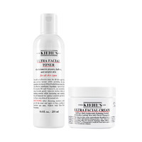 Kiehl's 科颜氏 高保湿水乳套装面霜50ml+爽肤水250ml护肤品 母亲节礼物女送爱人