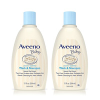 天猫亲子节、88VIP：Aveeno 婴儿燕麦沐浴露 354ml 2瓶装