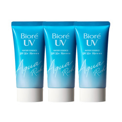 Biore 碧柔 多效水润防晒乳 2020版 SPF50 PA++++ 50g*3瓶