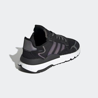 Adidas 三叶草 NITE JOGGER 中性休闲运动鞋 FU6844 1号黑色/碳黑 37