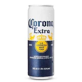 科罗娜（Corona）墨西哥风味特级拉格啤酒 355ml*24听 整箱装 墨西哥进口 *4件