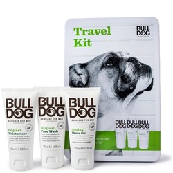  BULL DOG 旅行三件套（保湿霜30ml+洗面奶30ml+剃须啫喱30ml） *3件