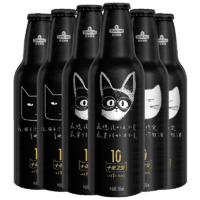 青岛啤酒经典1903系列精酿啤酒 天猫定制夜猫子啤酒355ML*6瓶