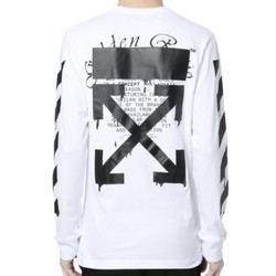 OFF-WHITE c/o VIRGIL ABLOH™ 饰标语箭头印花T恤