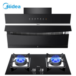 美的(Midea)侧吸抽油烟机燃气灶烟灶套装