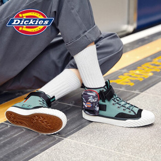 Dickies 帝客 男士系带平底高帮帆布鞋 193M50LXS6C 绿色 41