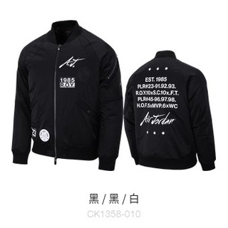 AIR JORDAN 男士运动夹克 CK1358-010 黑/黑/白 XS