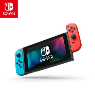 任天堂 Nintendo Switch 国行续航增强版红蓝主机 & 马车8游戏兑换卡 & HORI包/膜&200G闪迪卡