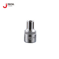 捷科（JETECH）SK1/4-4 1/4“系列6.3mm六角公制套筒4mm